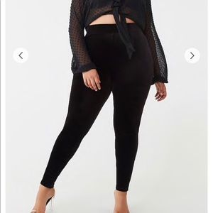 Plus velvet leggins